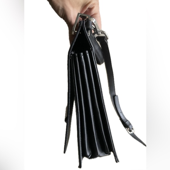 Zara women’s crossbody purse, bag, brown & black, pattern, good condition - Picture 5 of 6